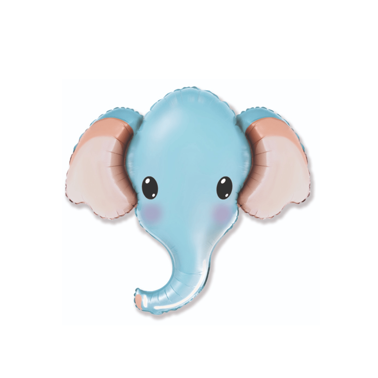 BASHES. Baby Blue Elephant Oversized Balloon