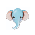 BASHES. Baby Blue Elephant Oversized Balloon