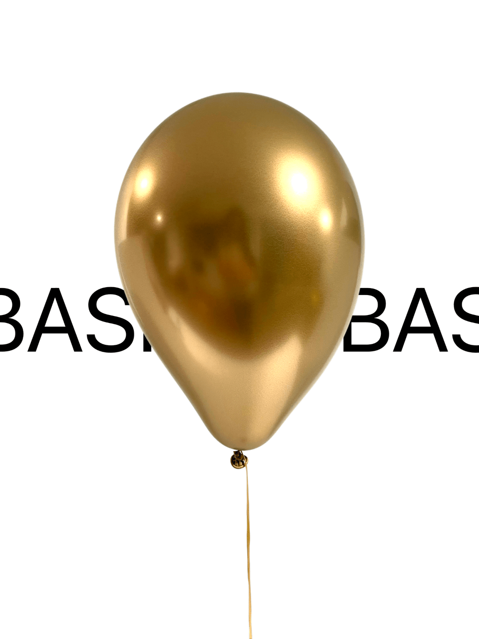 BASHES. Balloons Chrome Gold Mini Latex Balloon Set