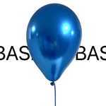 BASHES. Chrome Blue Mini Latex Balloon Set