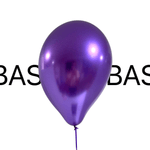 BASHES. Chrome Purple Mini Latex Balloon Set