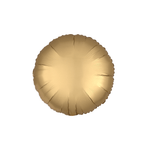 BASHES. Gold Satin Mini Foil Round Balloon Set