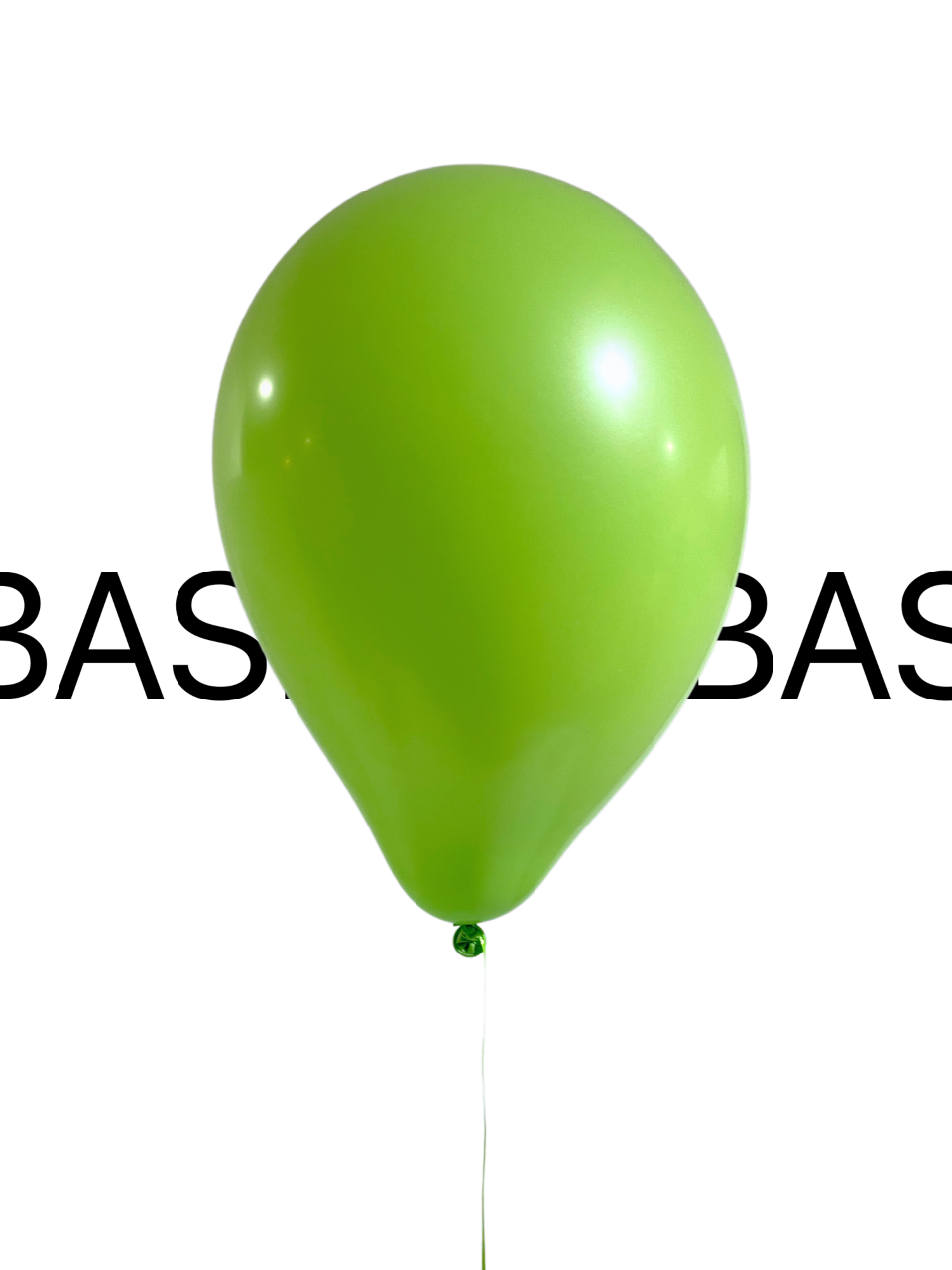 BASHES. Lime Green Mini Latex Balloon Set