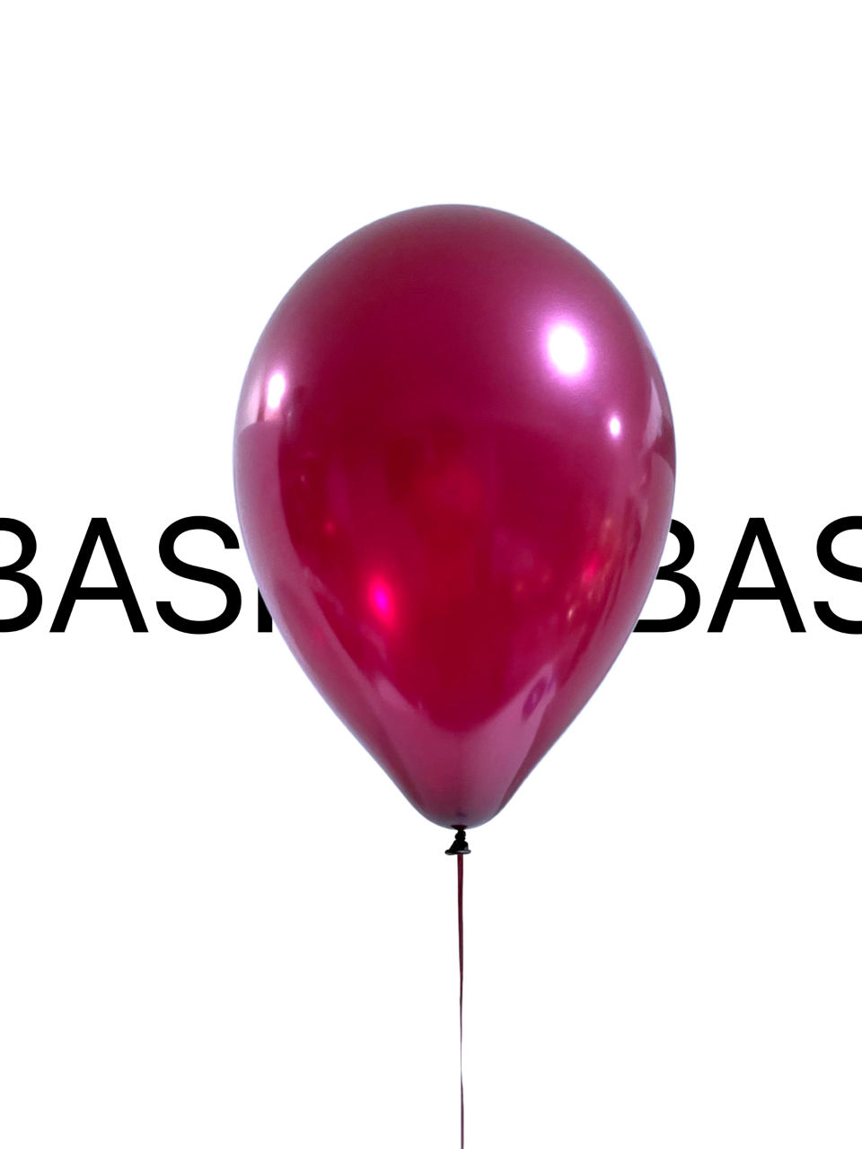BASHES. Maroon Mini Latex Balloon Set