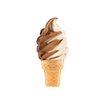 BASHES. Swirl Ice Cream Oversized Balloon