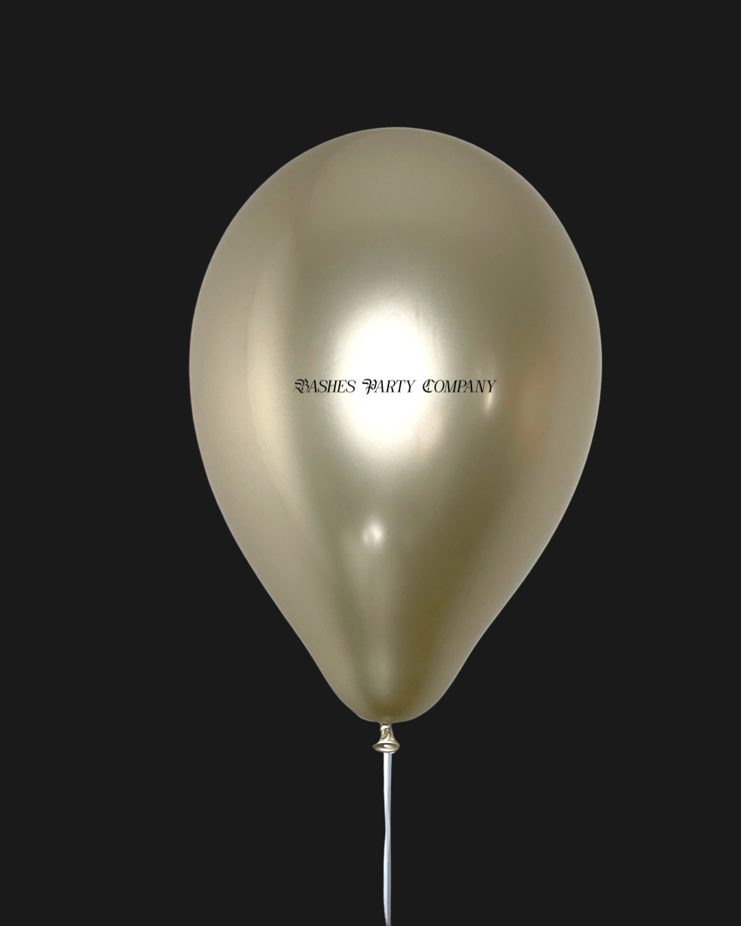 Antique Pewter Latex Balloons BASHES Party Company