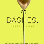 BASHES. Balloon Accessory Designer Bow Balloon Tails