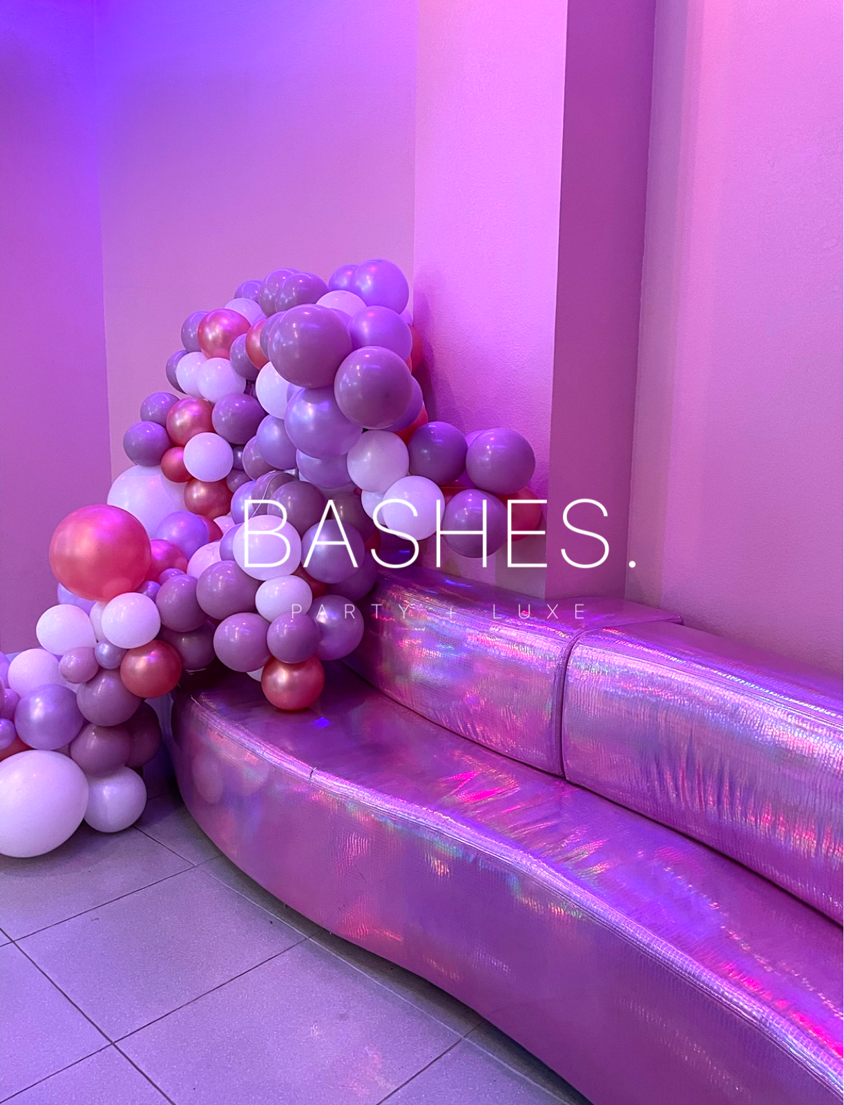 BASHES. Balloon BASHES. Organic Balloon Garland