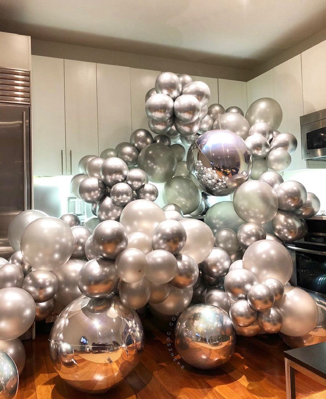 BASHES. Balloon BASHES. Organic Balloon Garland