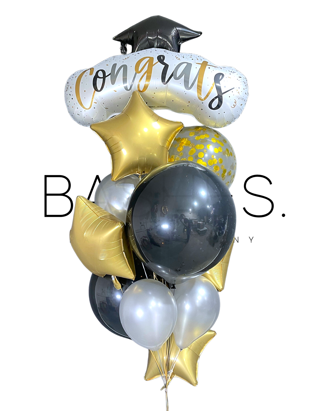 BASHES. Balloon BASHES. Signature Congrats To The Grad Balloon Bundle