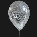 BASHES. Balloon Bundle BASHES. Signature Silver Confetti Balloon Set