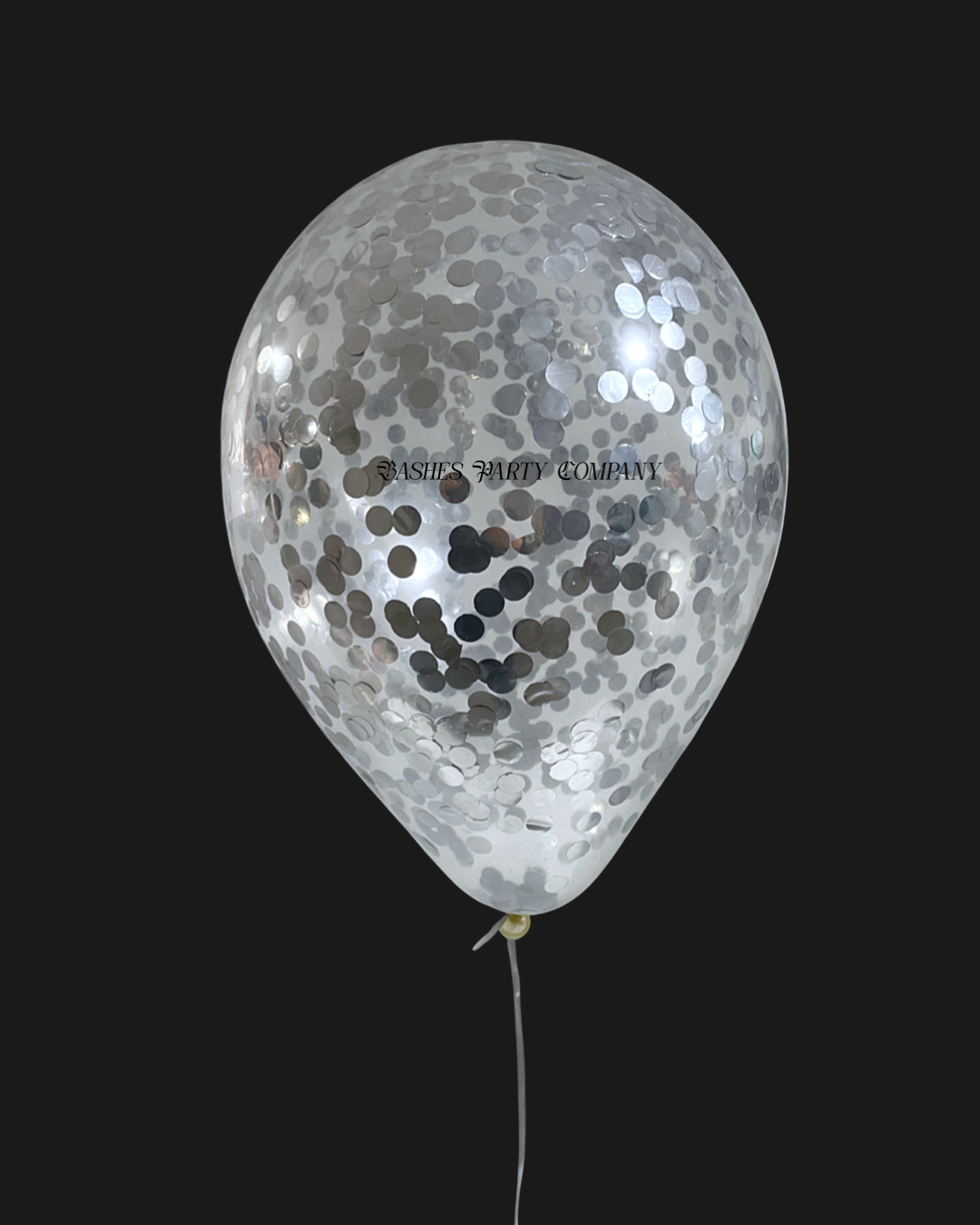 BASHES. Balloon Bundle BASHES. Signature Silver Confetti Balloon Set