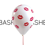 BASHES. Balloon Bundle Lip Print Mini Latex Balloon