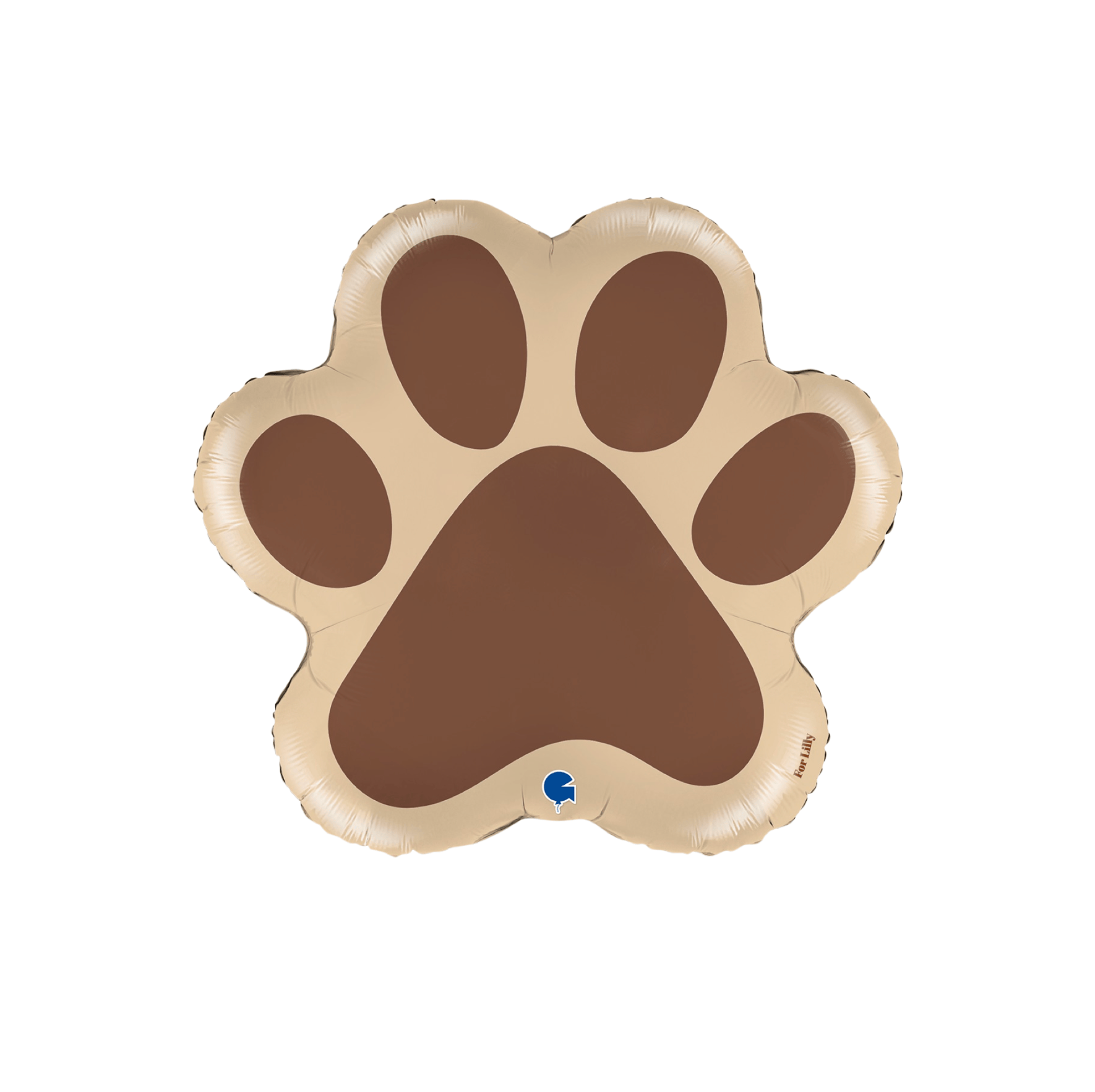 BASHES. Balloon Cocoa Paw Print Balloon