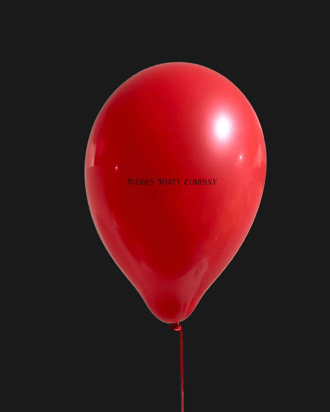 BASHES. Balloon Crimson Veil Latex Balloons