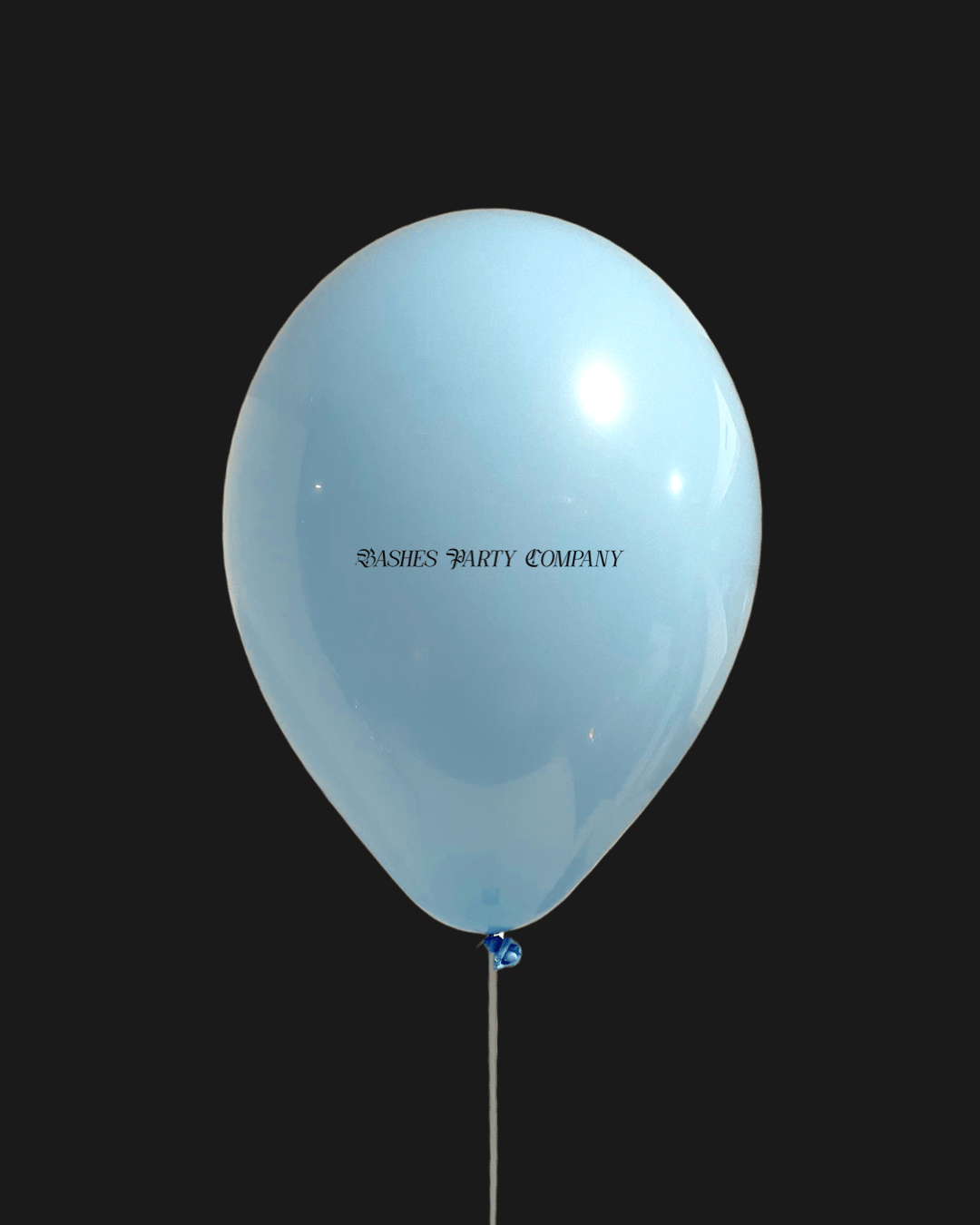 BASHES. Balloon Dusk Blue Latex Balloons