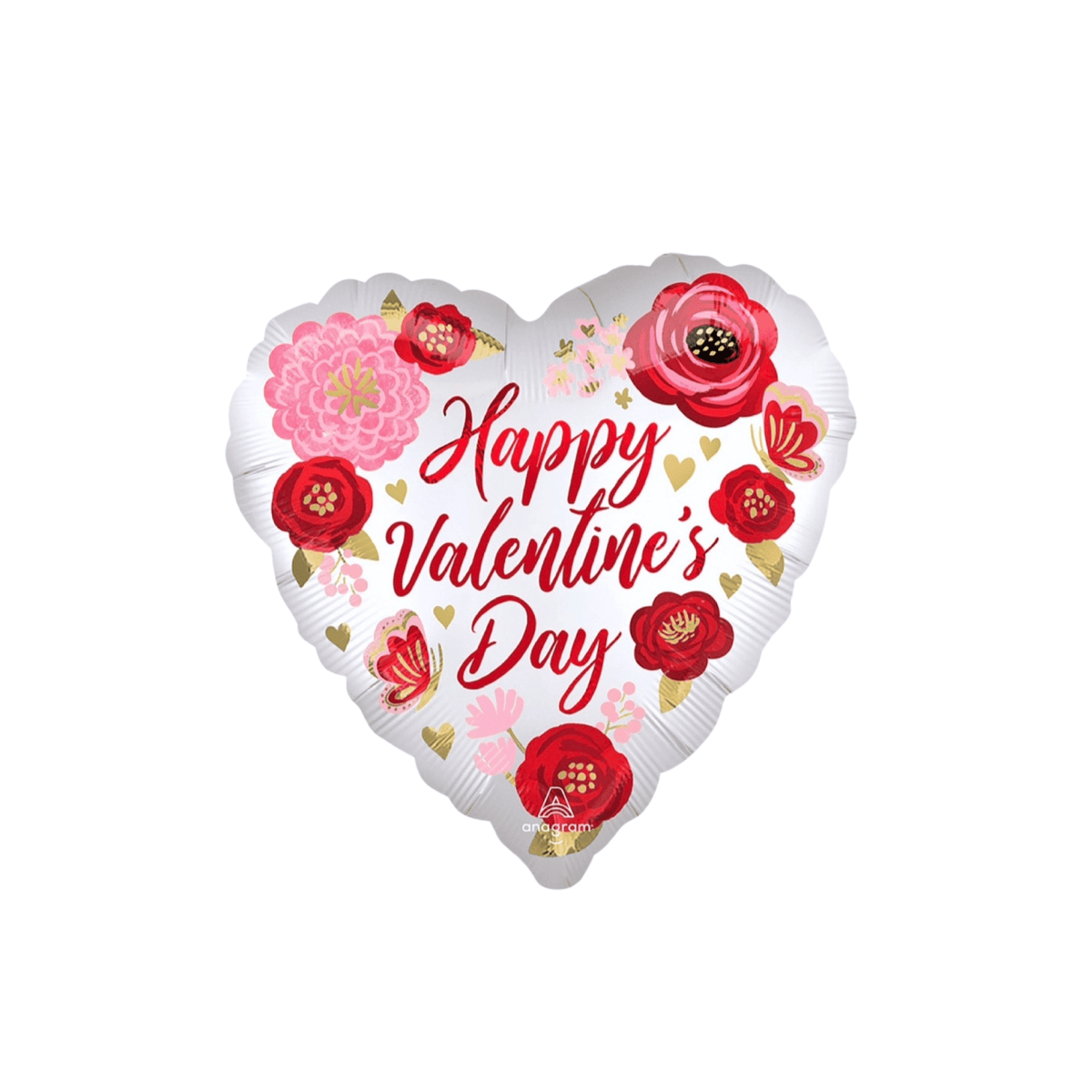 BASHES. Balloon Floral Accent Valentine's Balloon