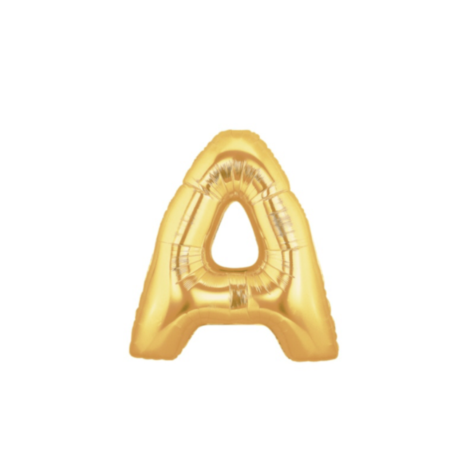 BASHES. Balloon Gold Oversized Letter Balloon