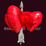 BASHES. Balloon Hearts + Arrow Balloon