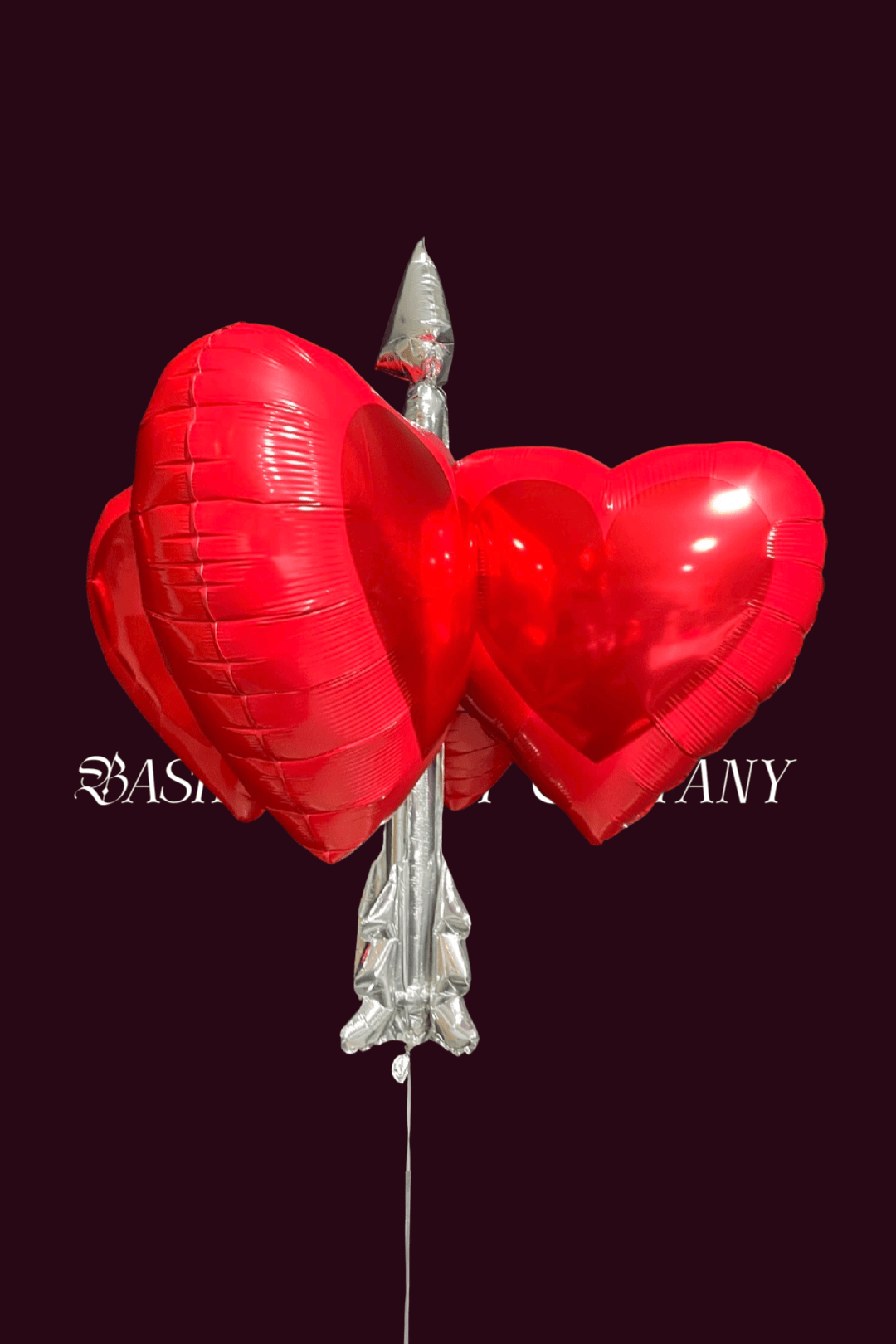BASHES. Balloon Hearts + Arrow Balloon