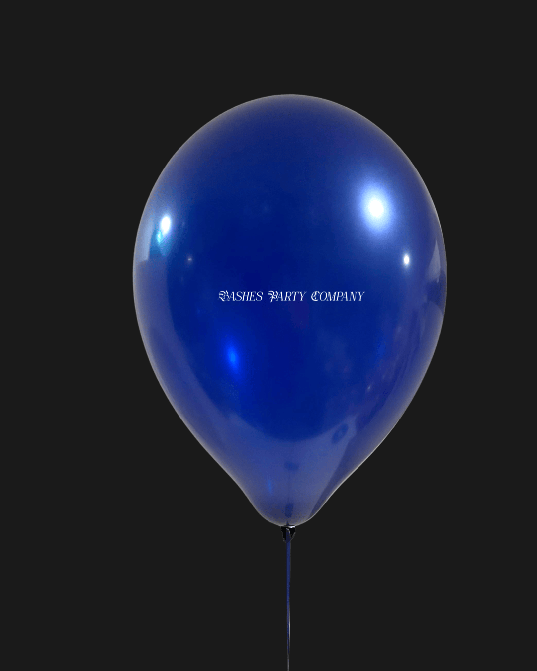 BASHES. Balloon Midnight Navy Latex Balloons