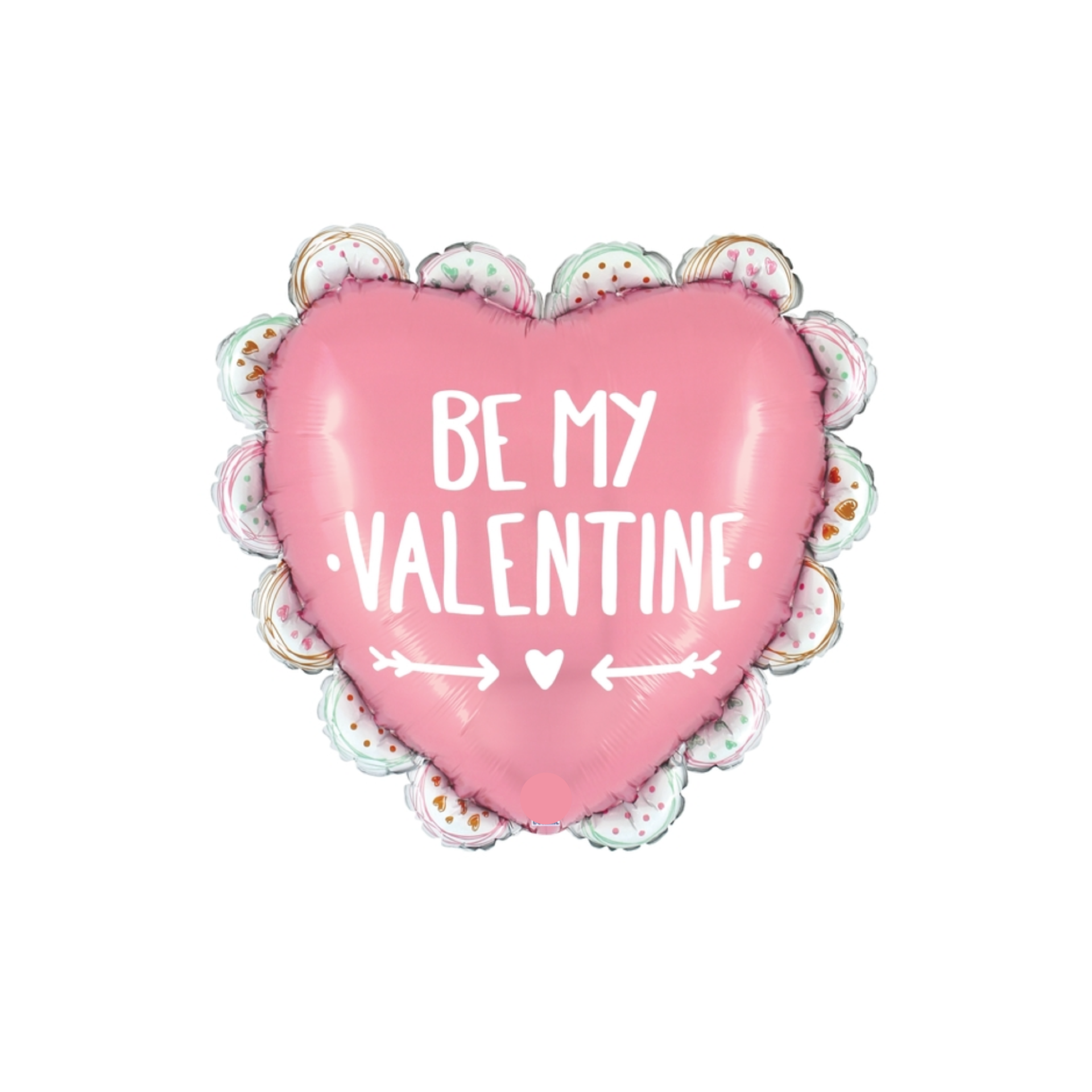 BASHES. Balloon Pastel Be My Valentine Balloon
