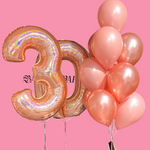 BASHES. Balloon Set BASHES. Signature Milestone Duo