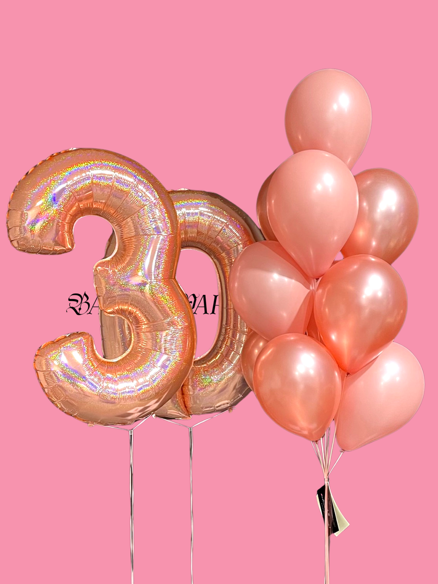 BASHES. Balloon Set BASHES. Signature Milestone Duo