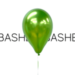 BASHES. Balloon Set Chrome Lime MinI Latex Balloon Set