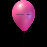 BASHES. Balloon Set Fuchsia Glow Signature Latex Balloon Set
