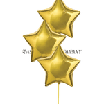 BASHES. Balloon Set Gold Midnight Wishing Star Balloon Set