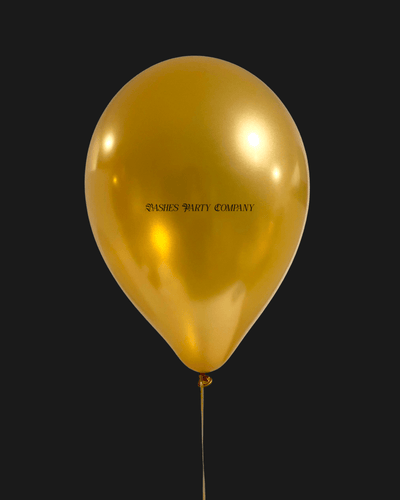 BASHES. Balloon Set Warm Gold Latex Balloons