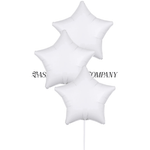 BASHES. Balloon Set White Midnight Wishing Star Balloon Set