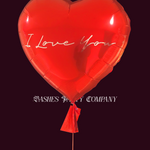 BASHES. Balloon The 'I Love You' Script Heart Balloon