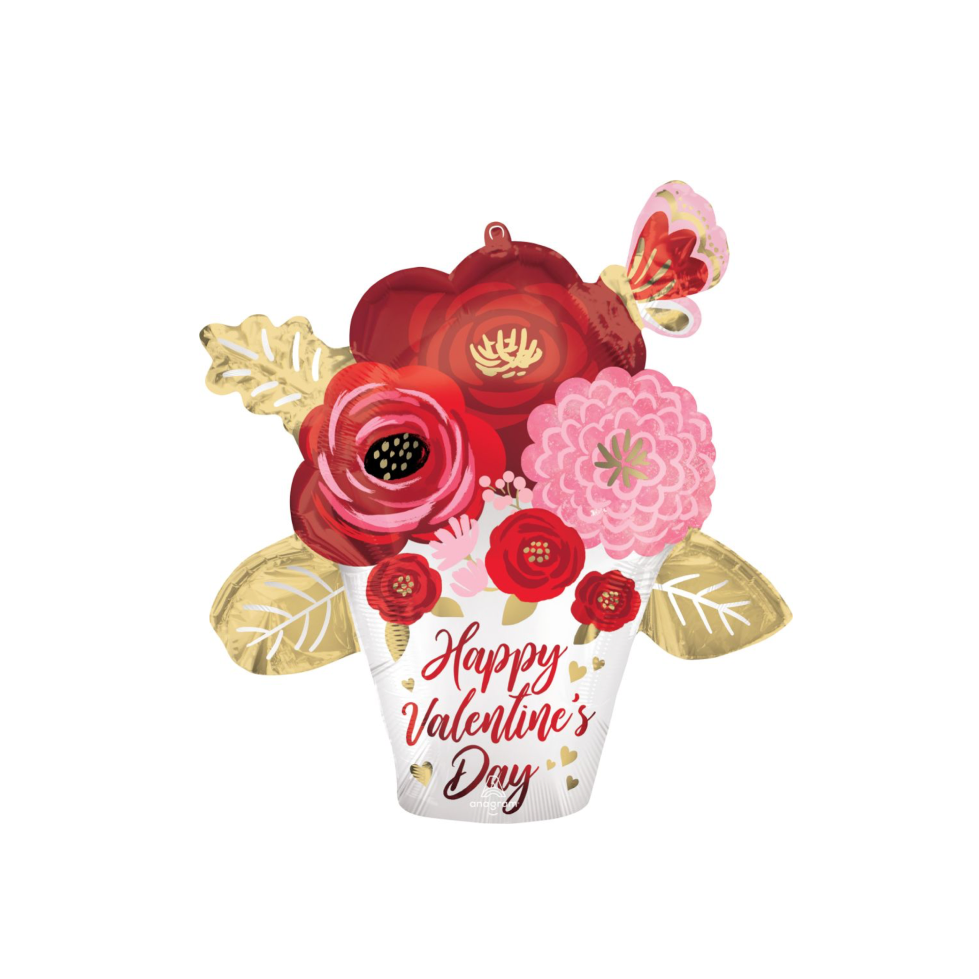 BASHES. Balloon Valentine's Floral Bouquet Balloon