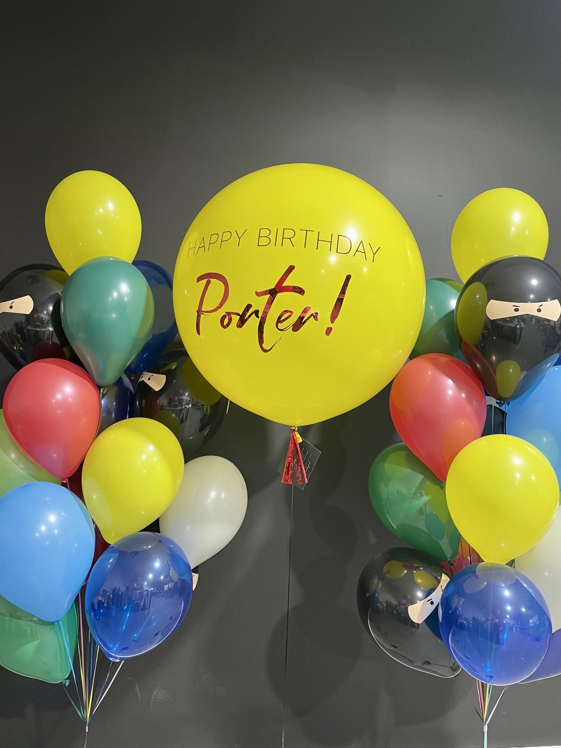 BASHES. Balloons BASHES Signature Birthday Bundle