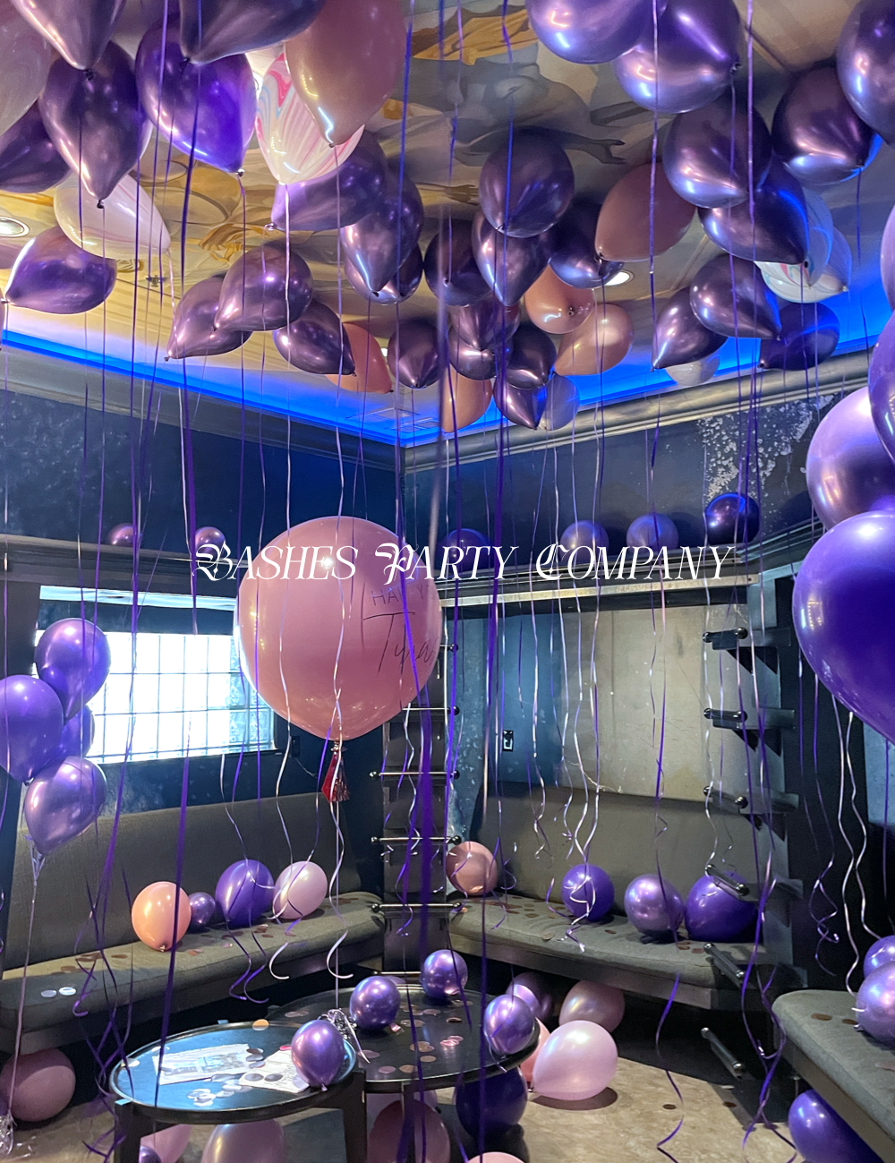BASHES. Balloons BASHES. Signature Birthday Suite Edition