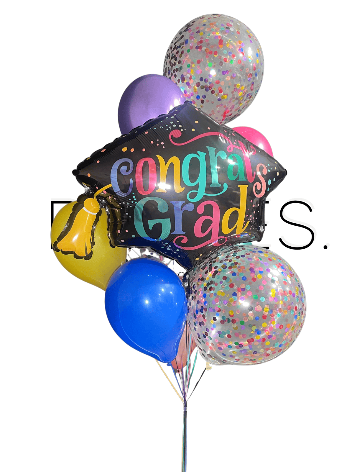 BASHES. Balloons BASHES. Signature Colorful Congrats Balloon Bundle