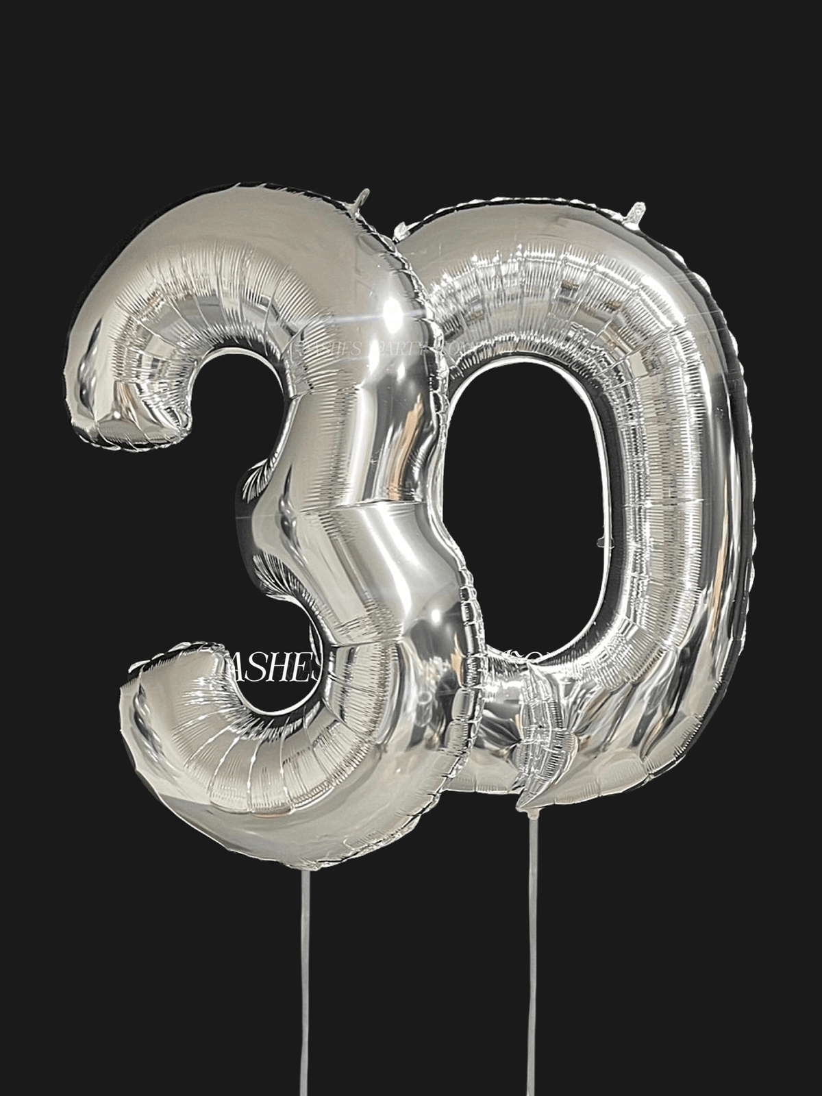 BASHES. Signature Number Balloons