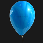 BASHES. Balloons Cobalt Marble Latex Balloons