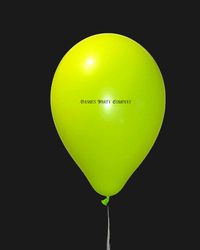 BASHES. Balloons Electric Citron Latex Balloons