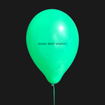 BASHES. Balloons Green Beam Latex Balloons