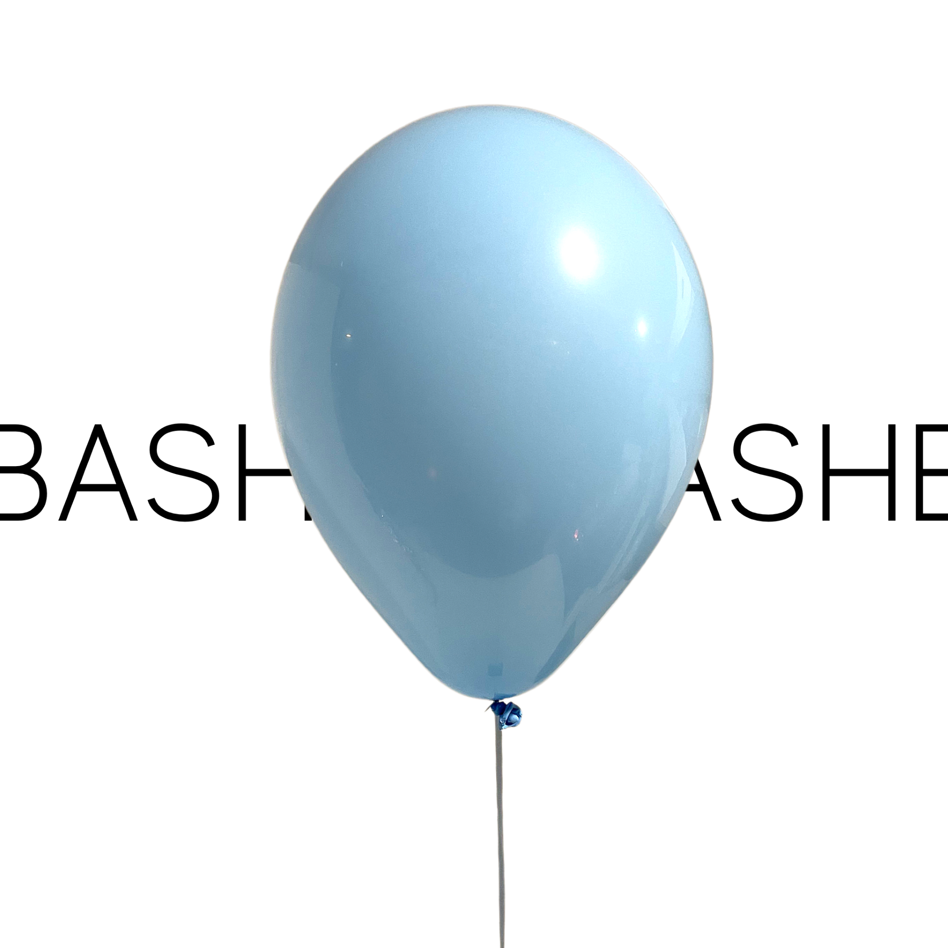 BASHES. Balloons Light Blue Mini Latex Balloon Set