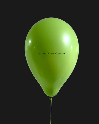 BASHES. Balloons Lime State Latex Balloons