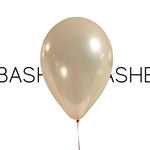 BASHES. Balloons Pearl Peach Mini Latex Balloon Set