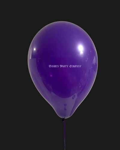 BASHES. Balloons Violet Shadow Latex Balloons