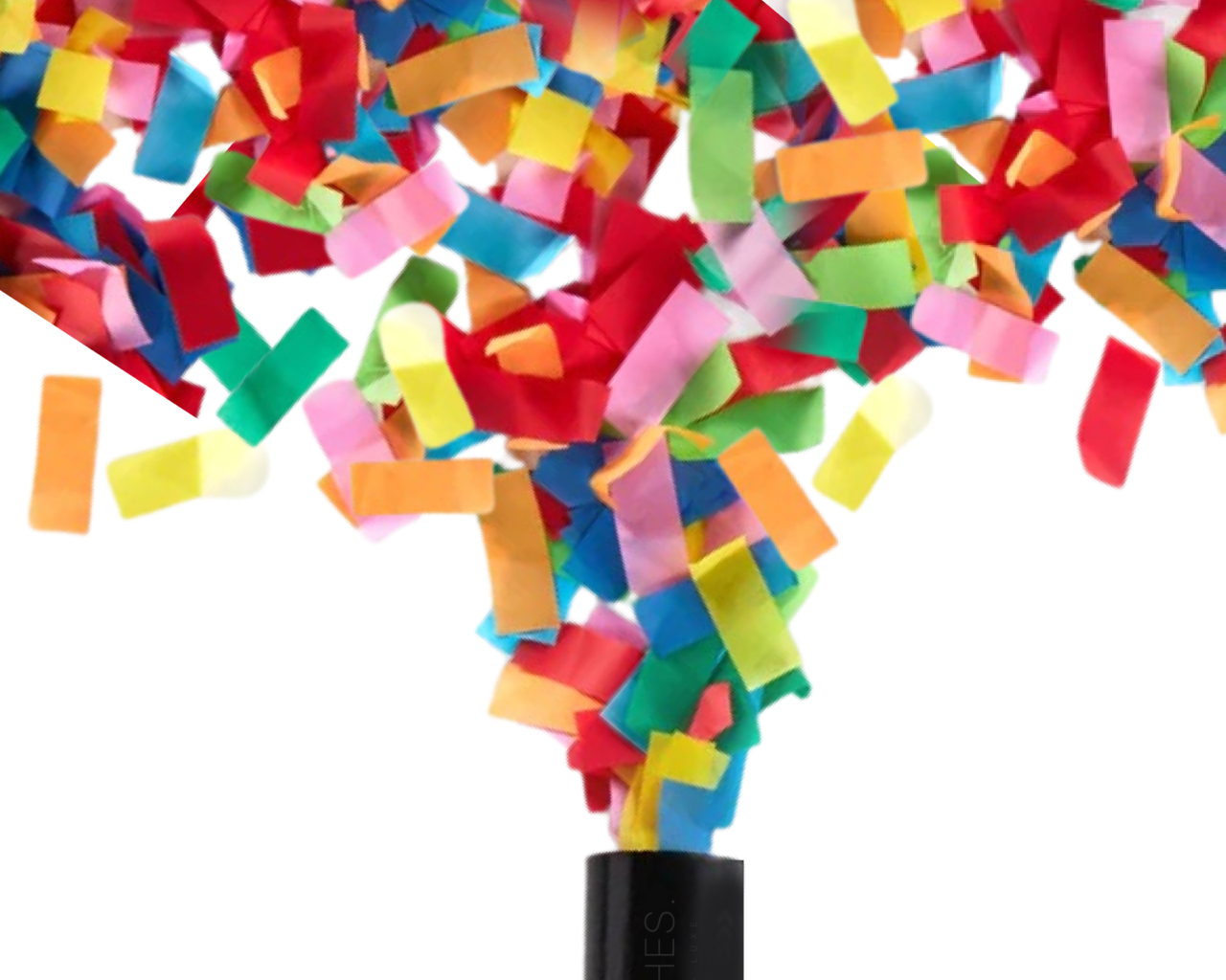 BASHES. Confetti Cannon Multicolor Confetti Cannon