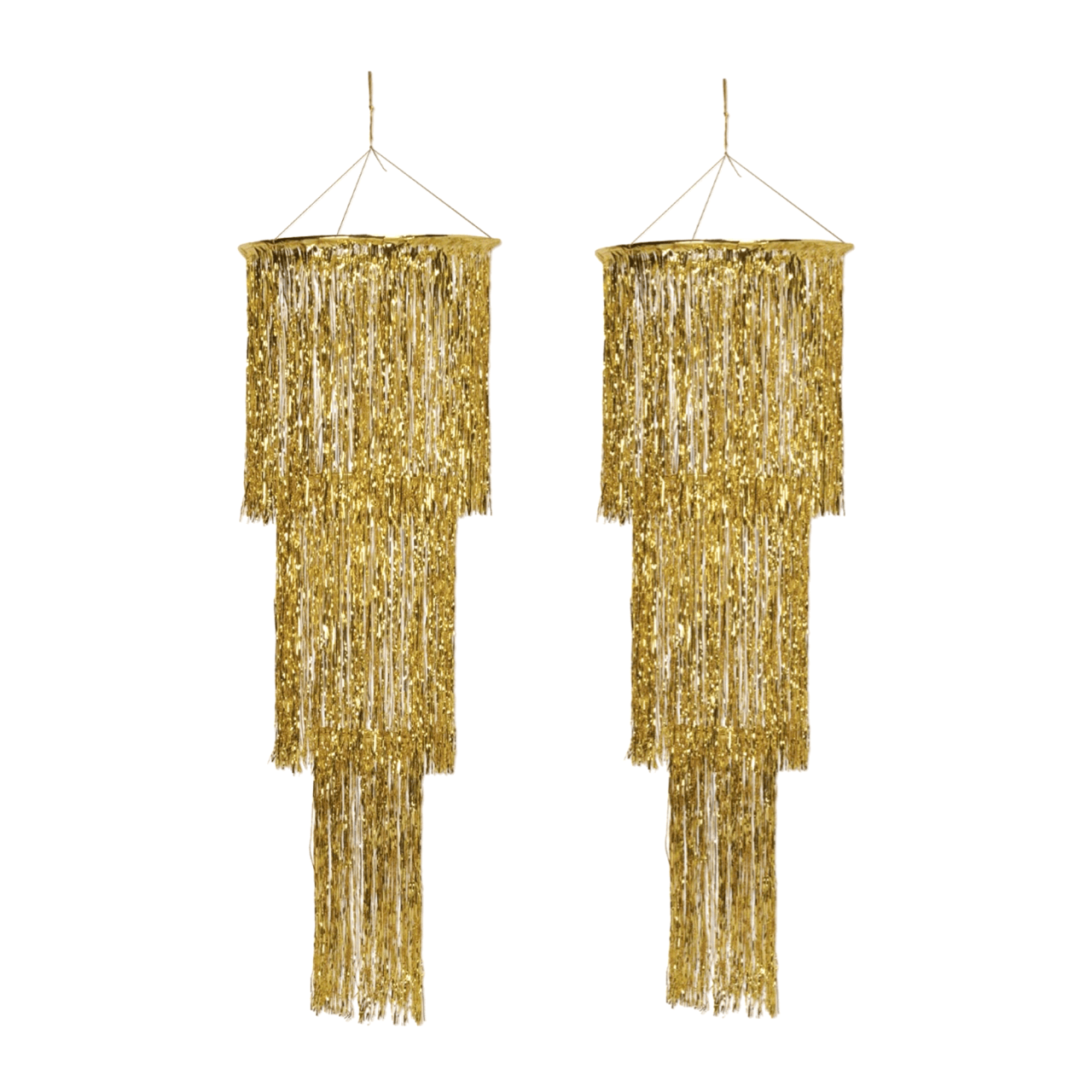 BASHES. Fringe Curtain Gold Fringe Chandelier