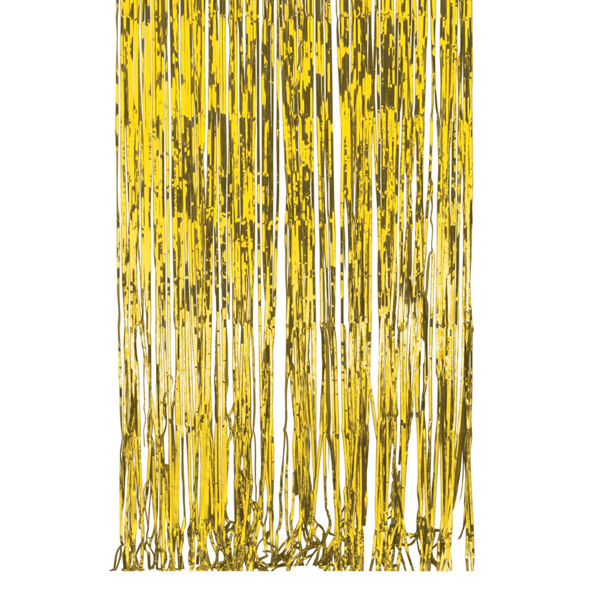 BASHES. Fringe Curtain Gold Fringe Curtain Set