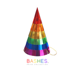 BASHES. Fringe Pride Party Hat Set
